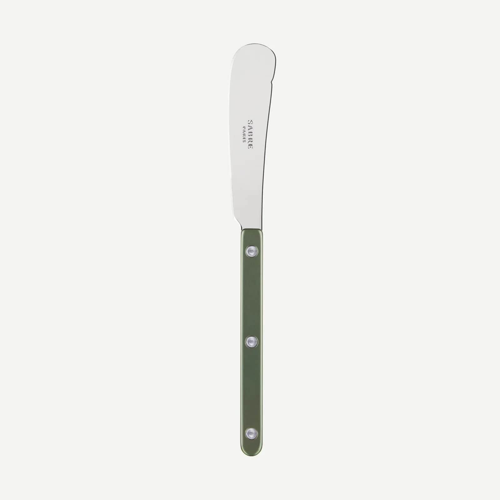 Bistrot Pearly Butter Knife, Dark Green