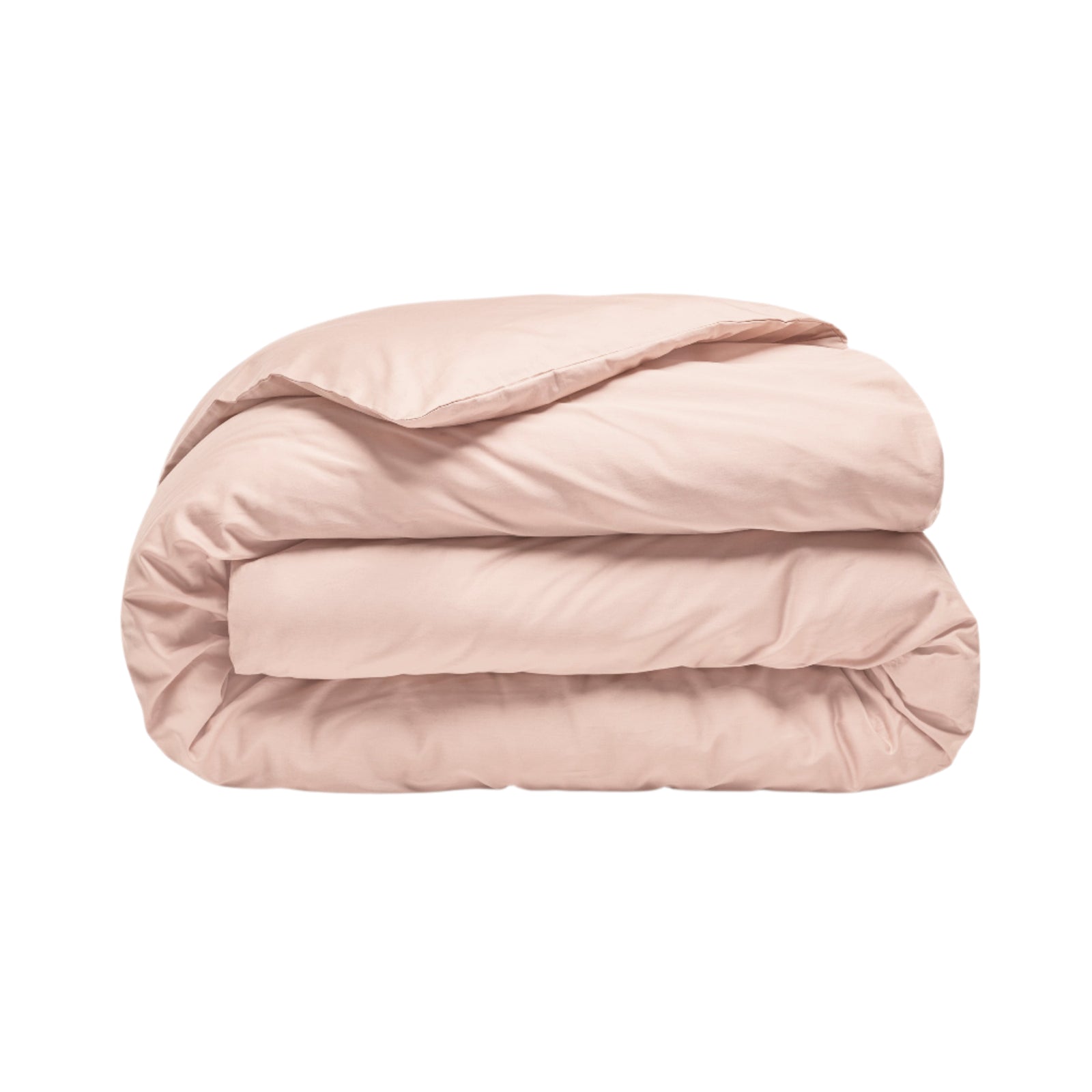 Sateen Organic Cotton Duvet Cover - Midsummer Pink