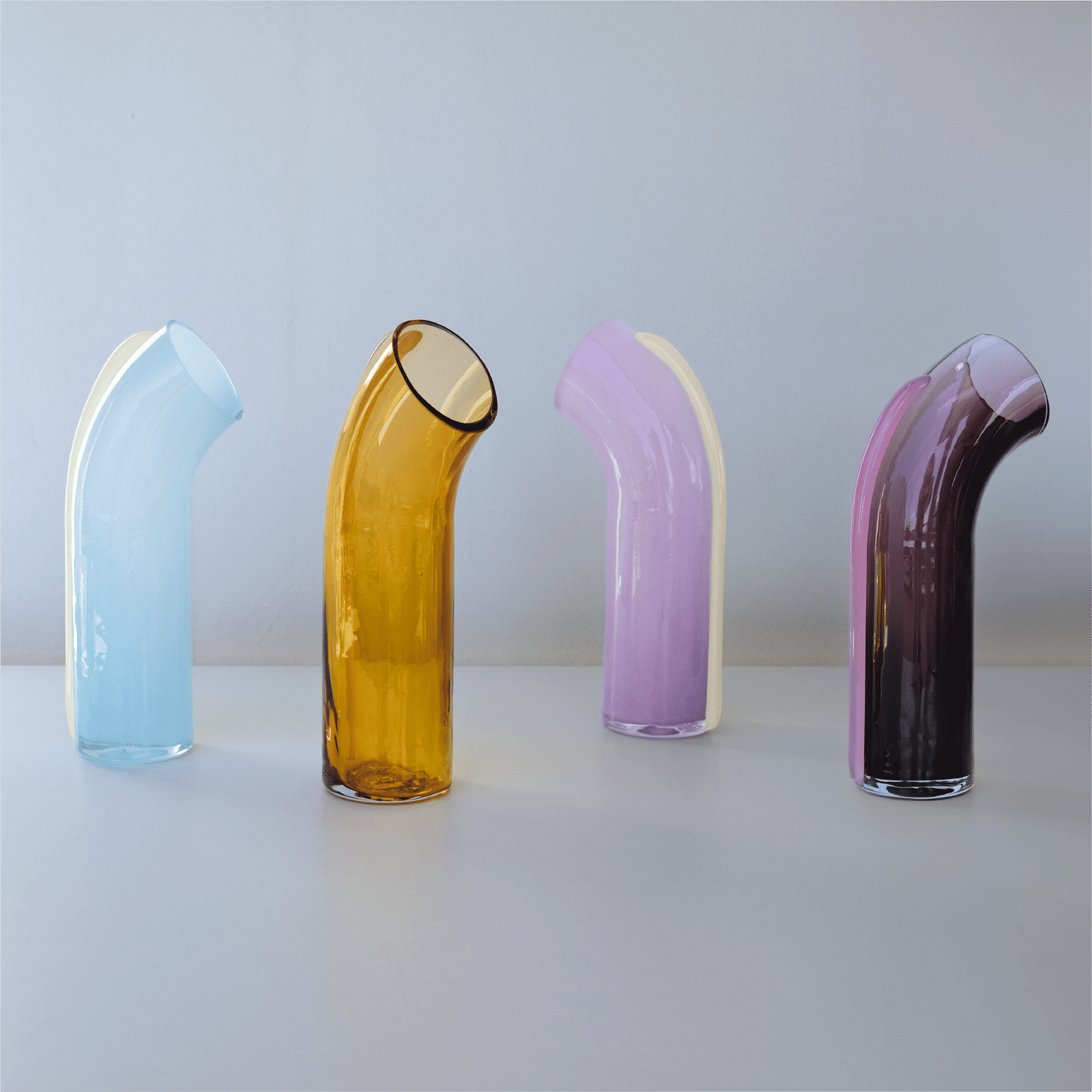 NESSIE Carafe - Purple with Pink Stripe