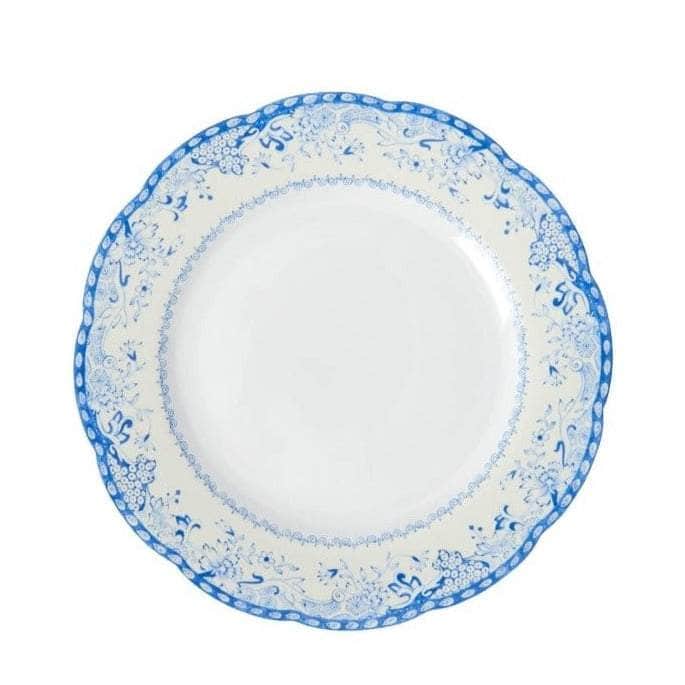Virginia Blue and White Dinner Plates | Set of 4