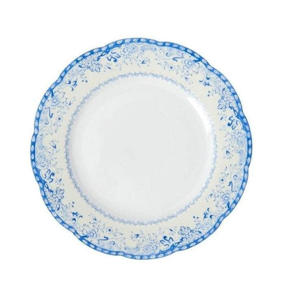 Virginia Blue and White Dinner Plates | Set of 4