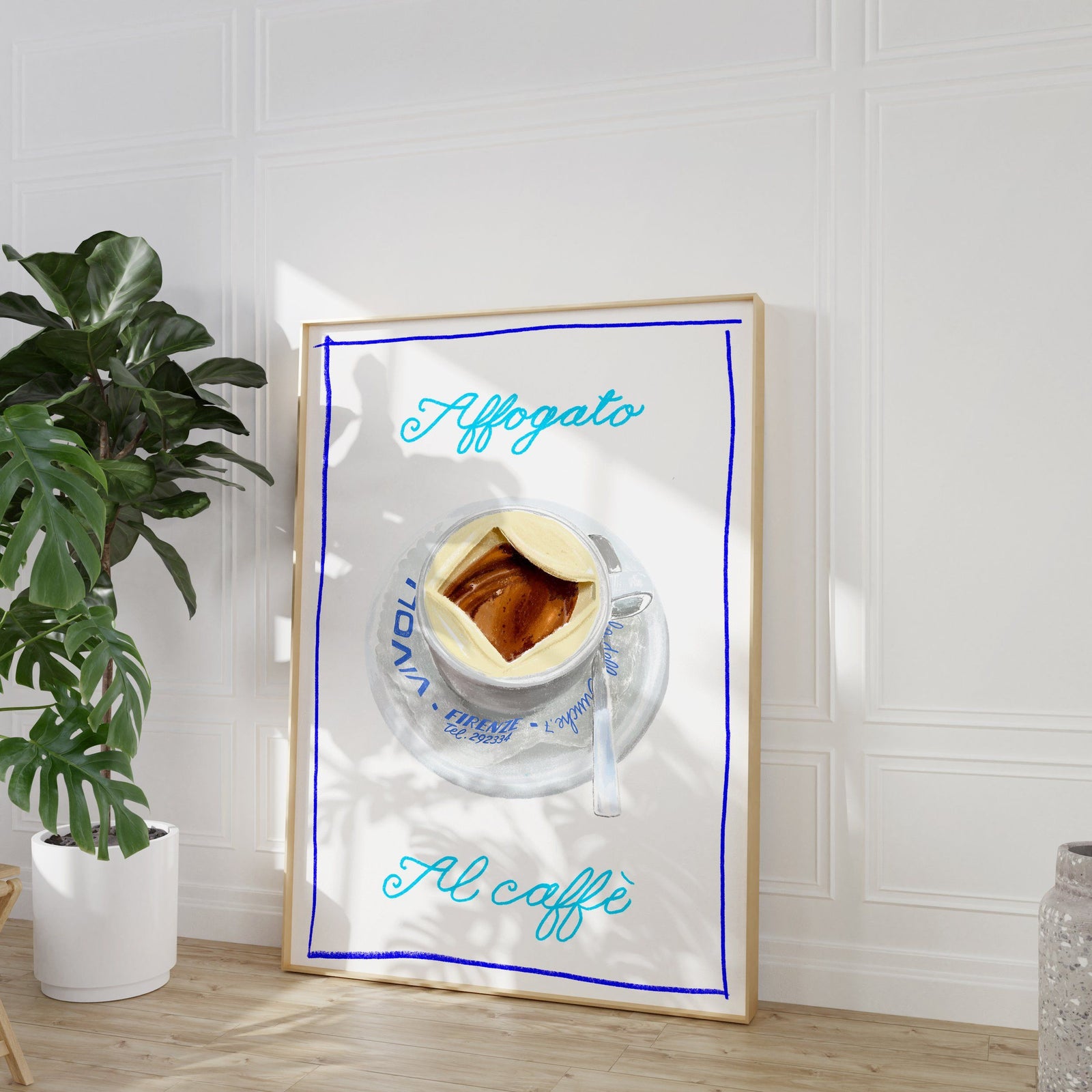 Affogato al caffè