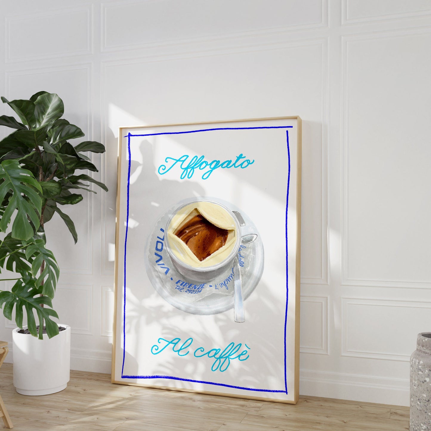 Affogato al caffè