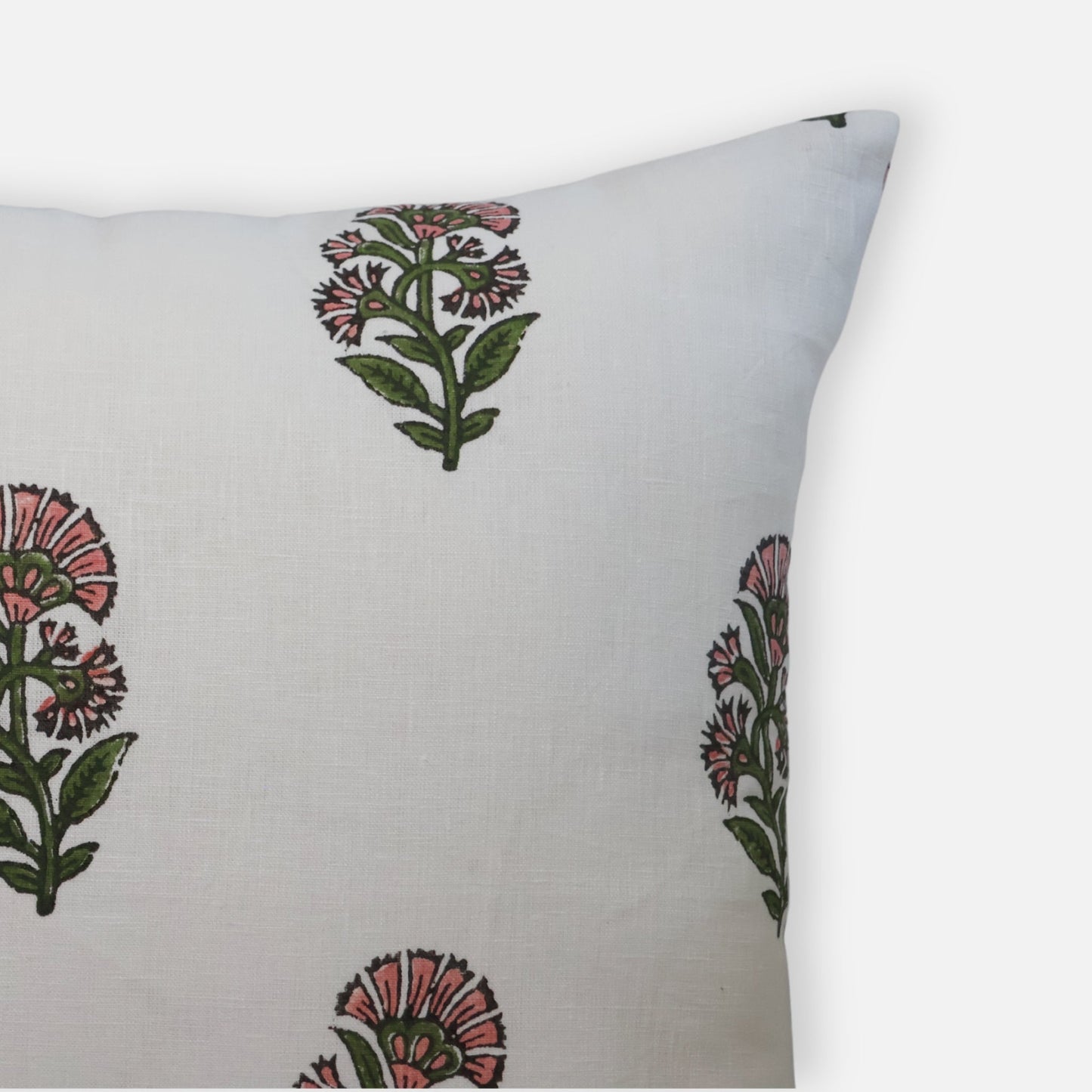 Begum Throw Pillow Cover - Pink