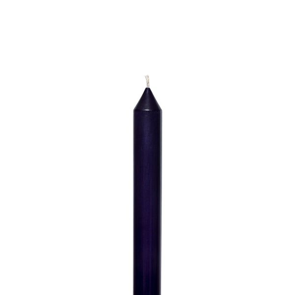 Midnight Tapered METRE Candle Pair