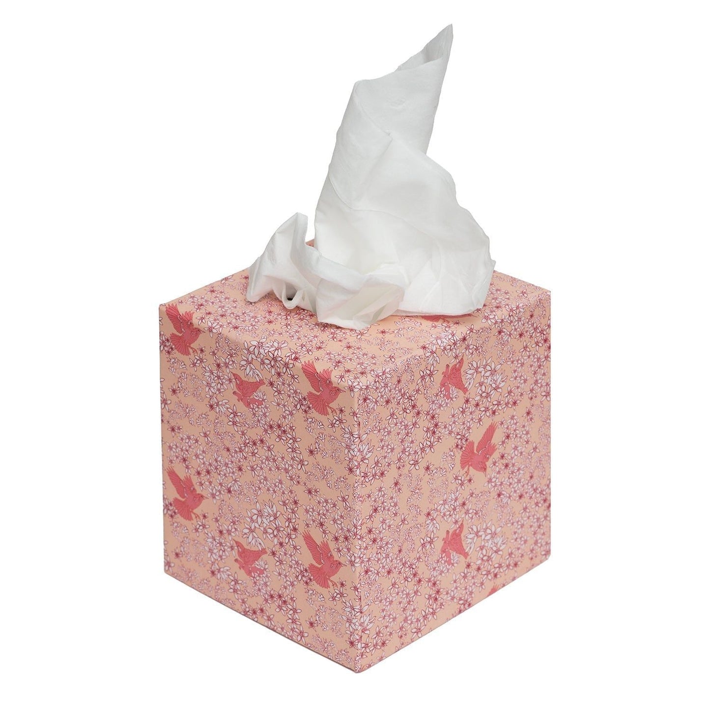 Corali Sand Pink Tissue Box Cover