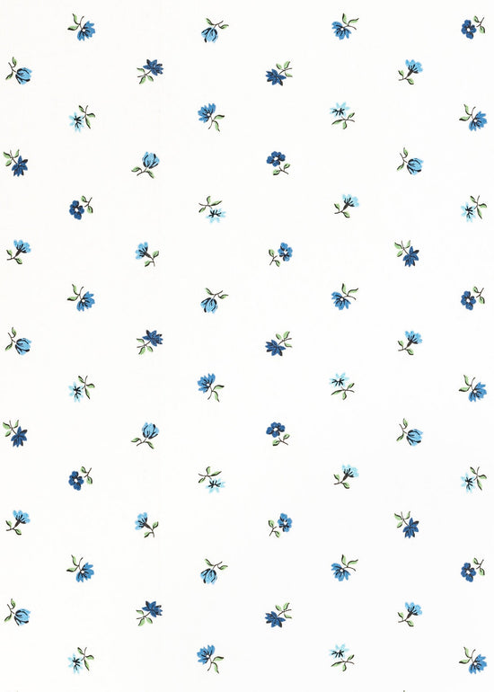 Petites Fleurs Parasol Lampshade - Delft