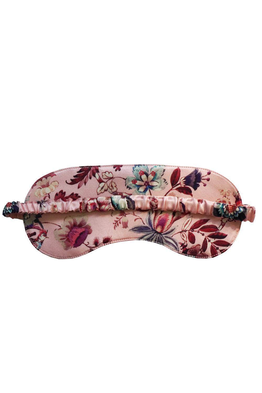 Silk Eye Mask Made With Liberty Fabric Jannah Pink