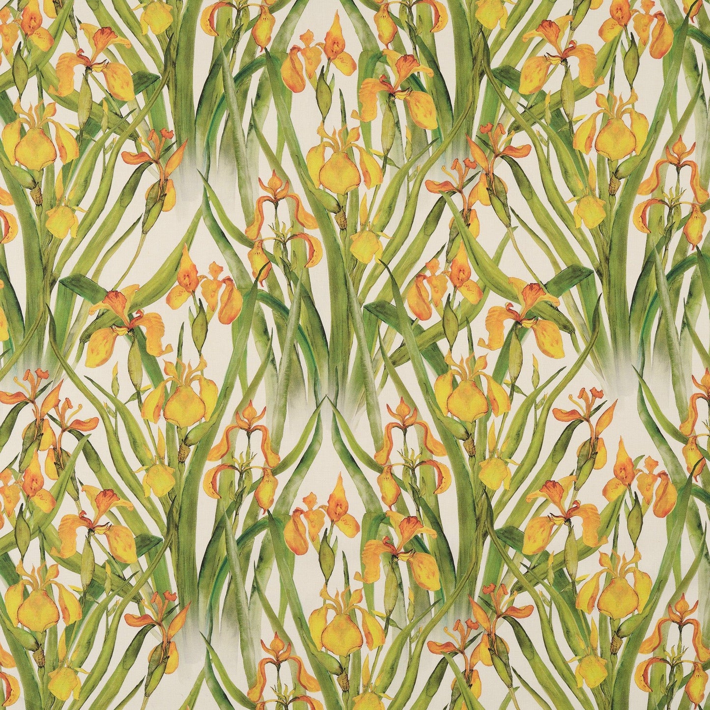 Wild Iris Large Fabric