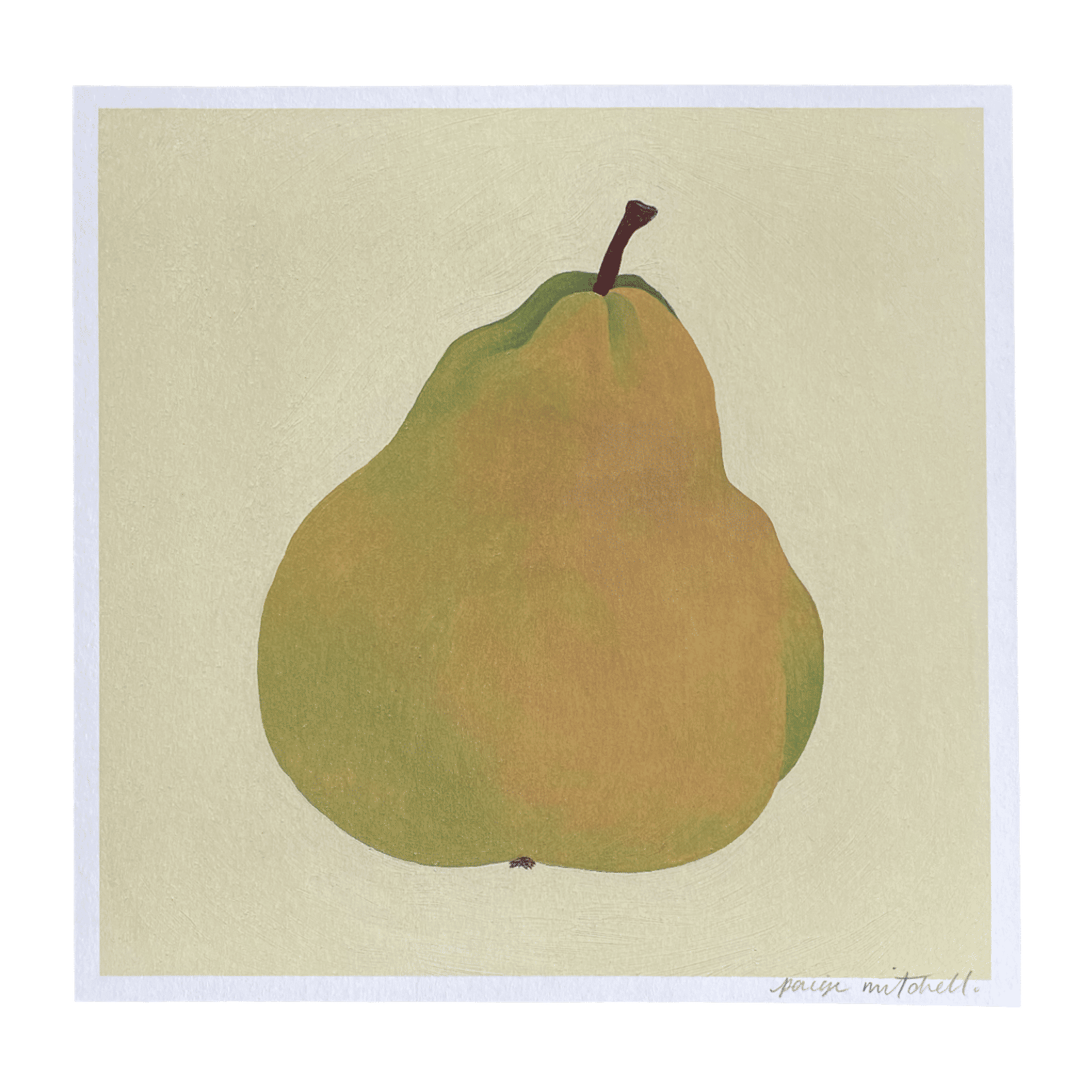 Pear Print #1