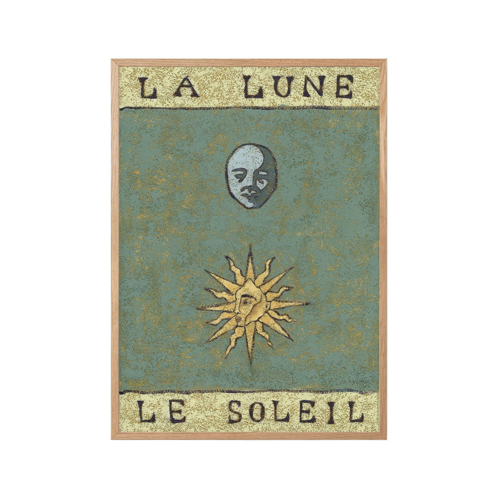 La Lune, Le Soleil - Print