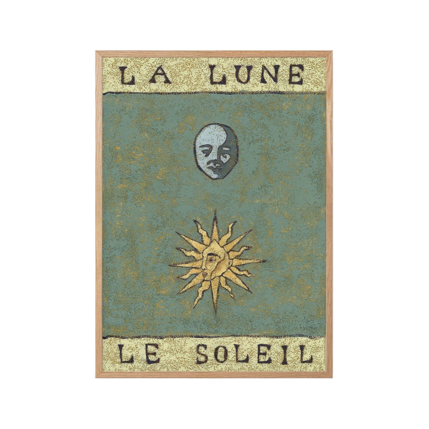 La Lune, Le Soleil - Print