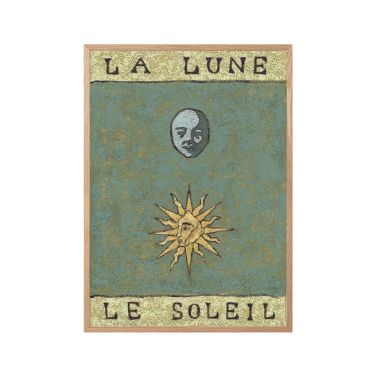 La Lune, Le Soleil - Print