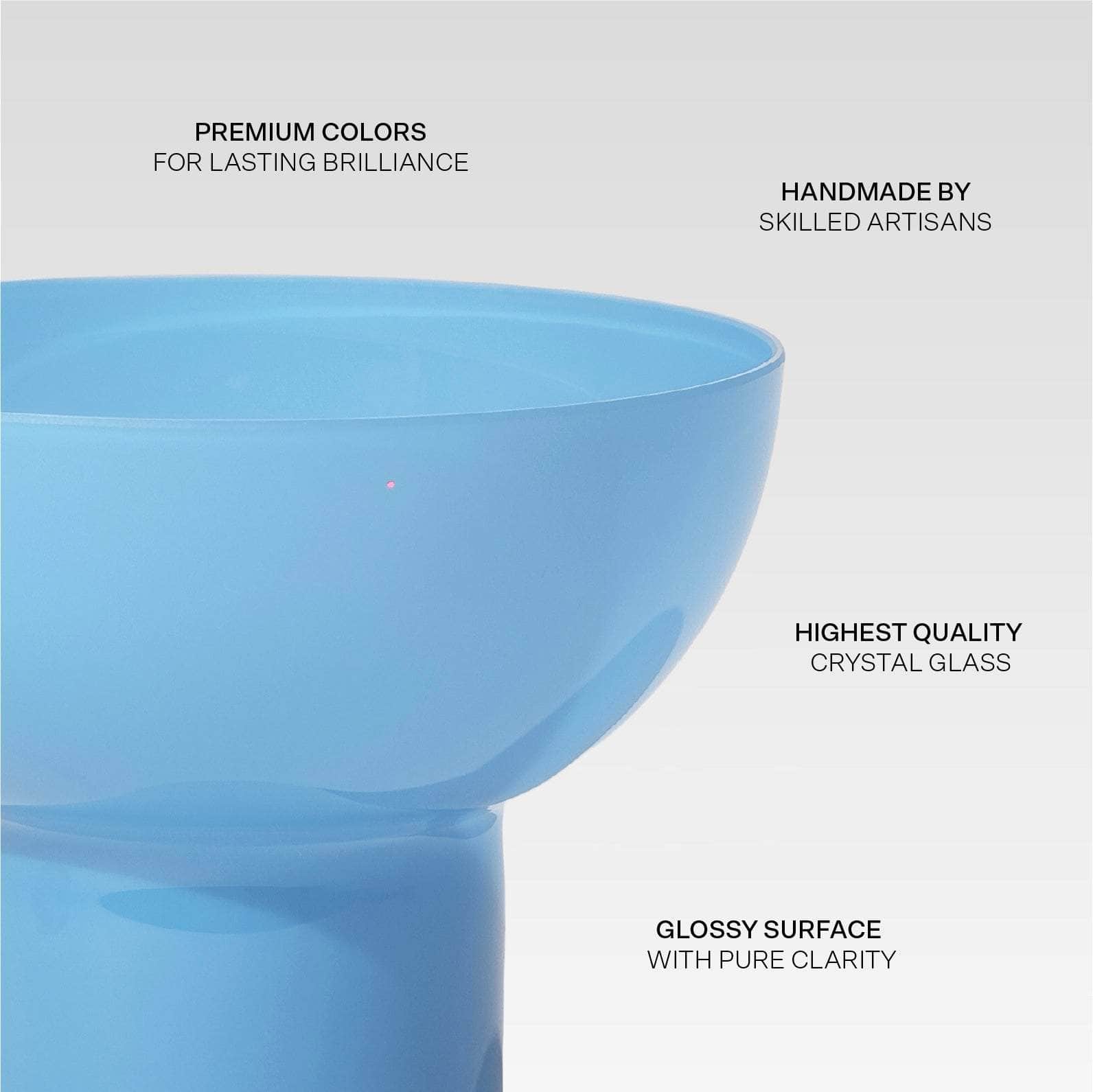 PLASH Glass Opal Light Blue