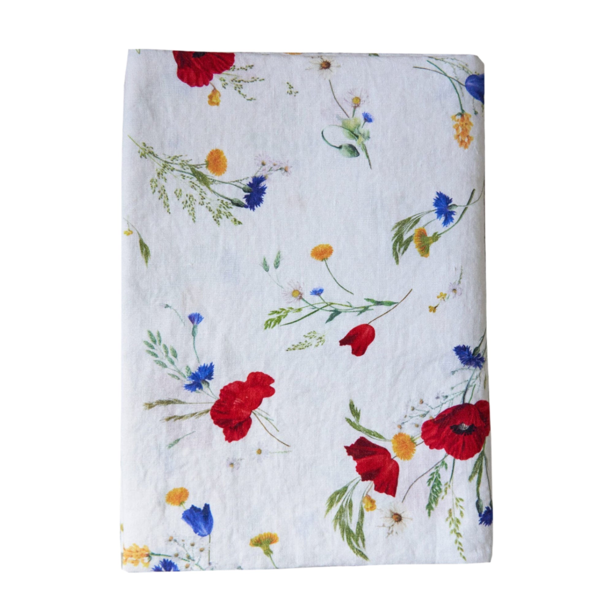 Summer Meadow Linen Tablecloth