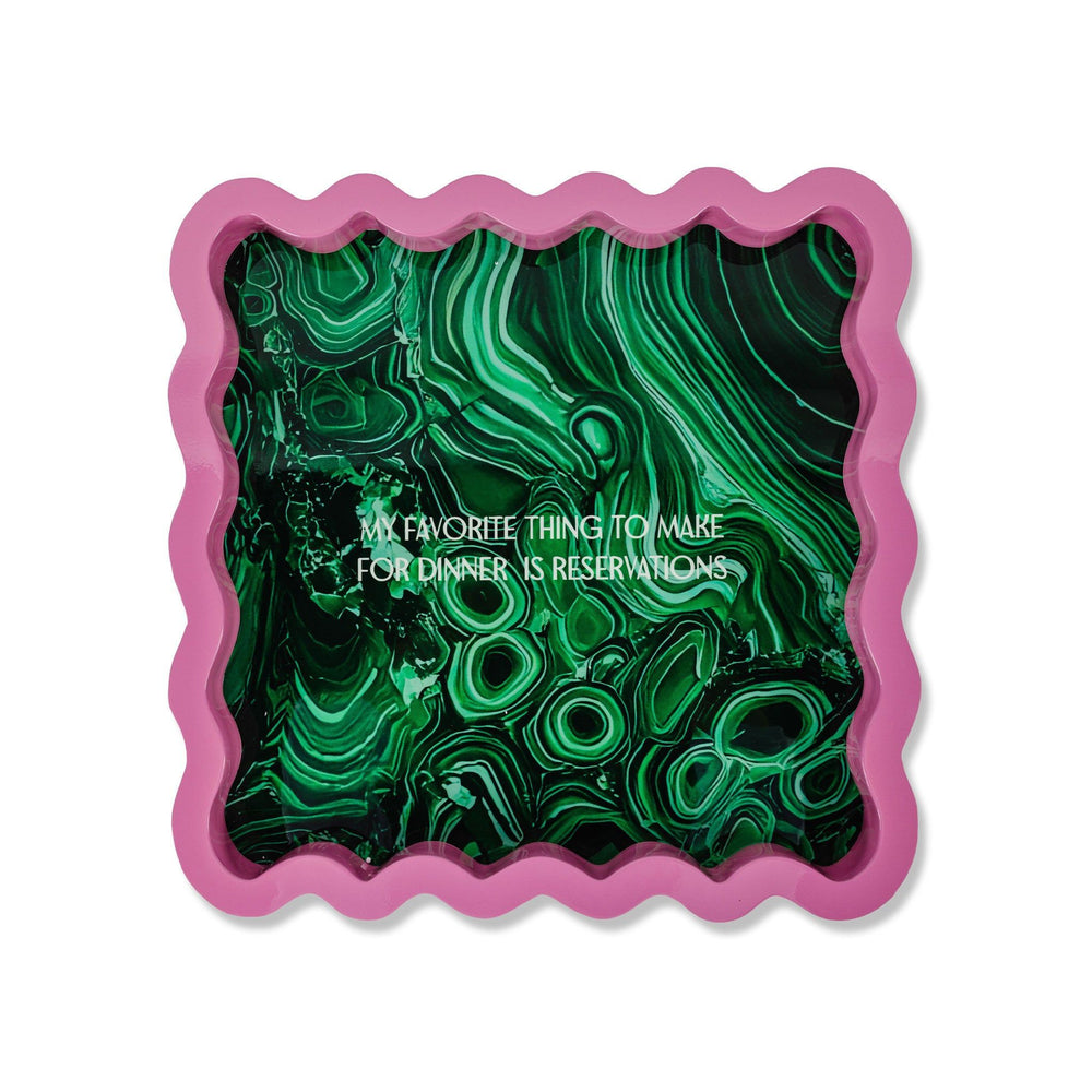 Reservations Large Lacquer Tray