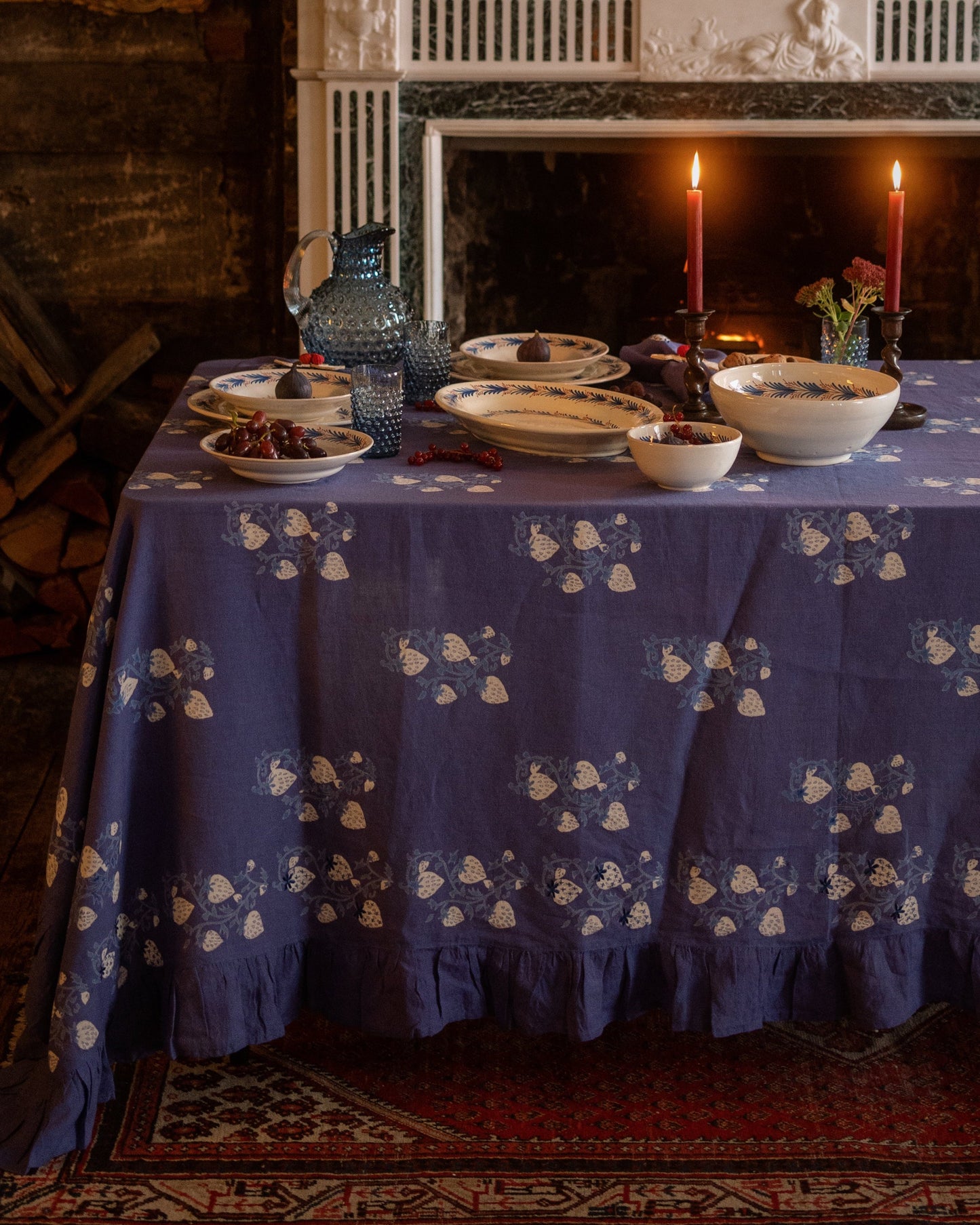Fraises Des Bois Tablecloth