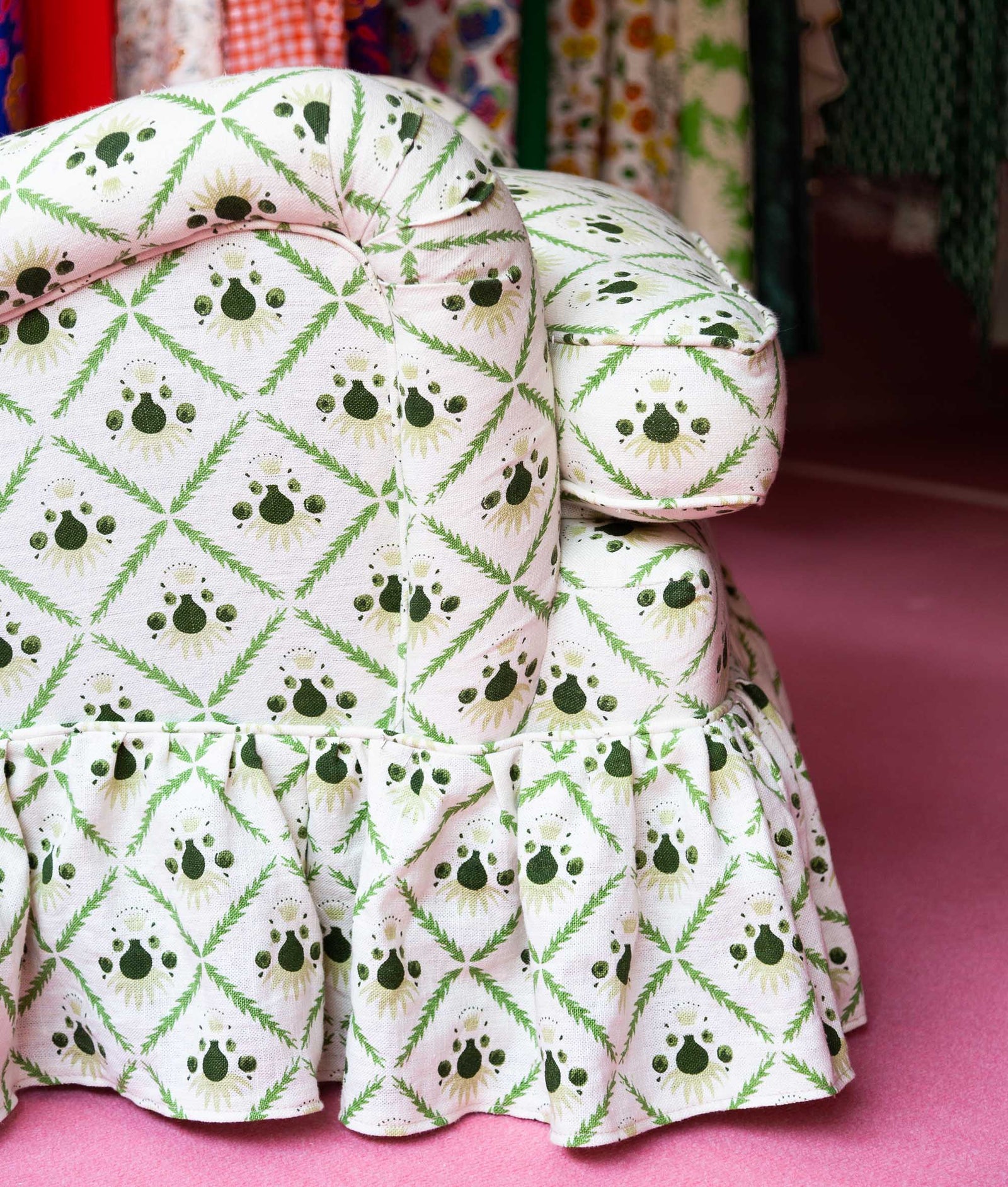 Sofia Armchair, Moss