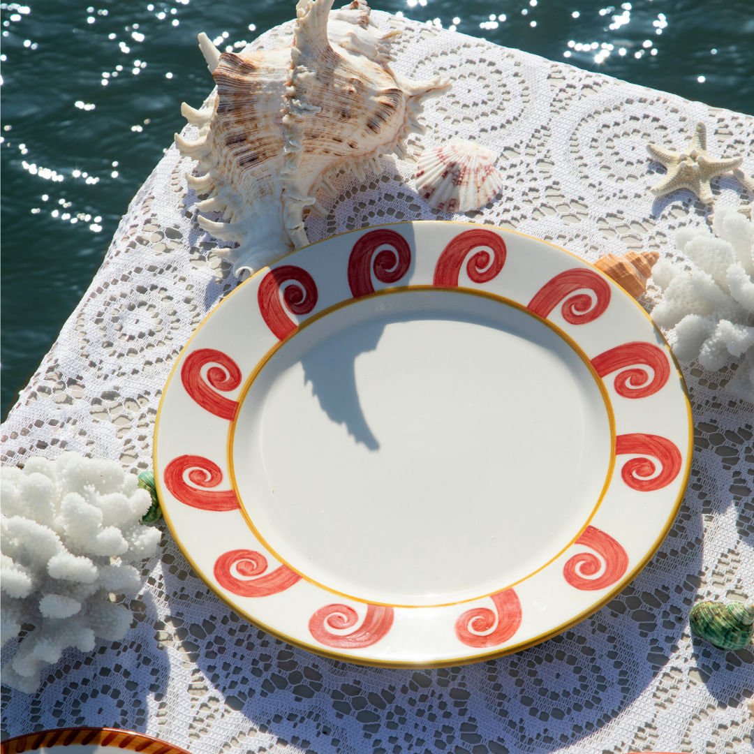 Terracota Sirenus Dinner Plate Set-Of-Two