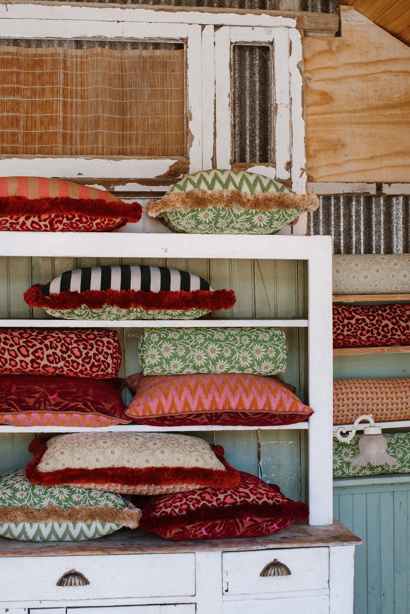 Cushion Rosita Orange & Pink