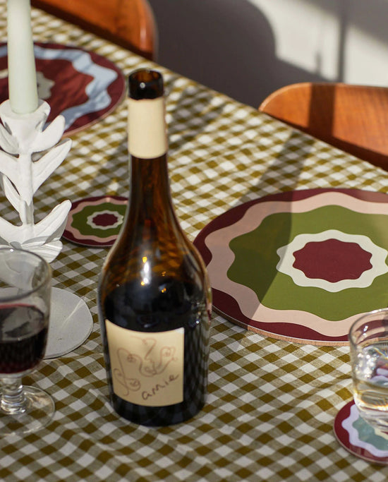Rhubarb Ripple Placemats (Set of 6)