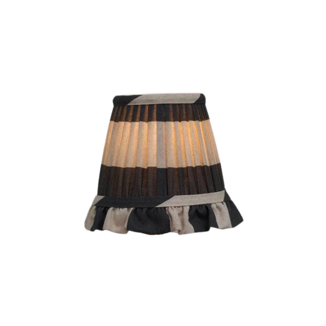 Blue Black Wall Light Lampshade