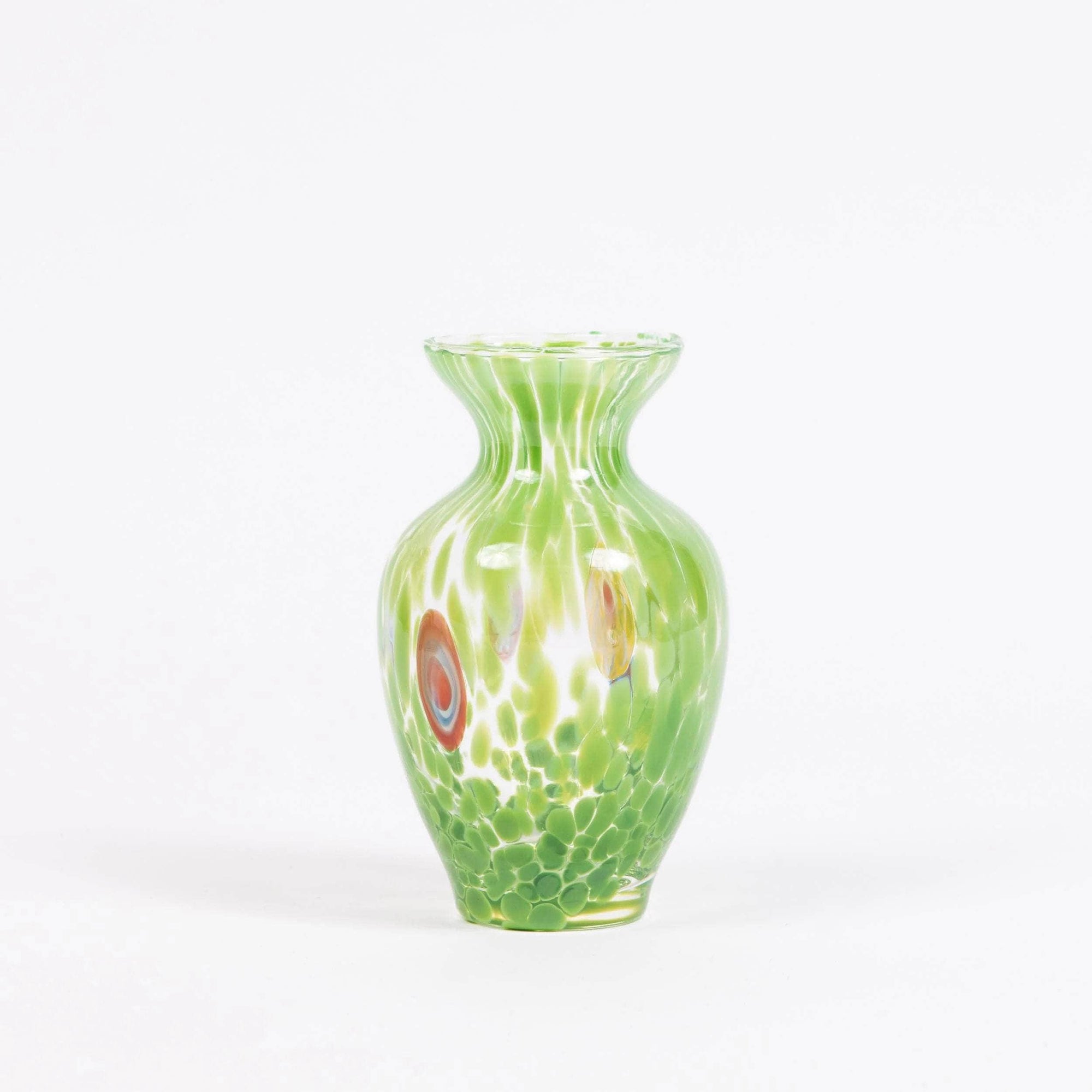 Green Bud Vases