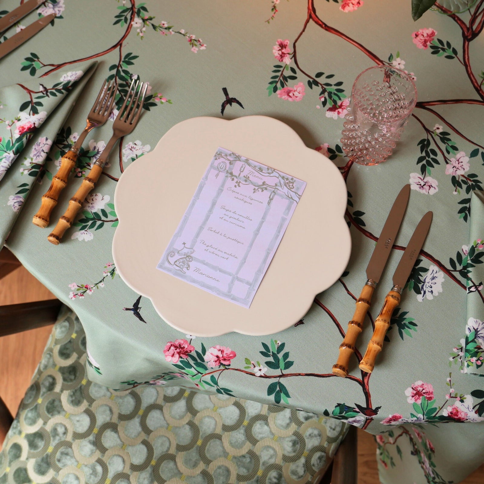 Chinoiserie Tablecloth