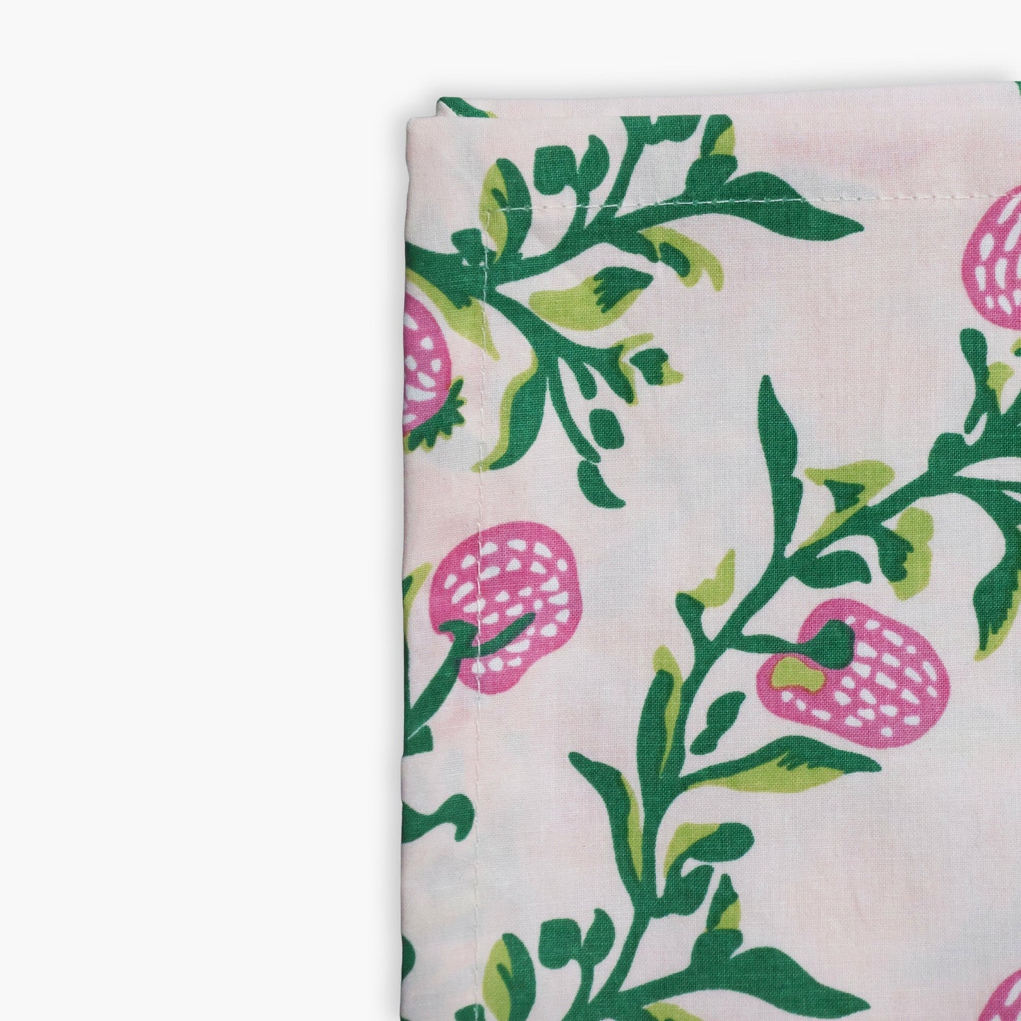 Rasa - Pure Cotton Table Napkin Set of 2 - Pastel Pink