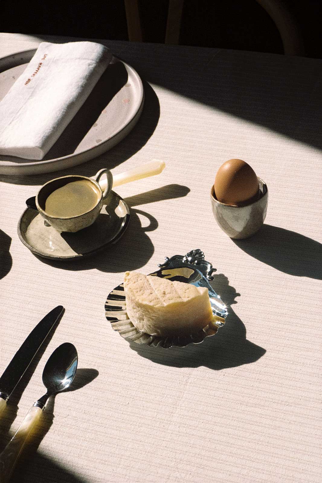 Vintage Shell Butter Dish