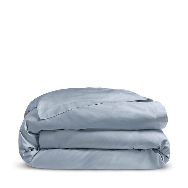 Luxury Organic Cotton Nordic Sky Edged Duvet Cover