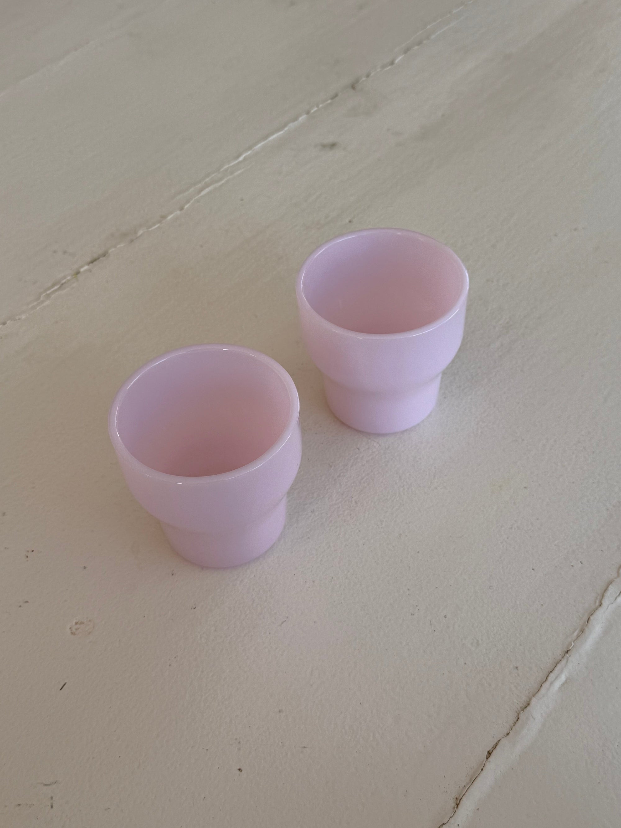 Brisita Glass Cup - Light Pink