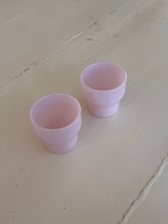 Brisita Glass Cup - Light Pink