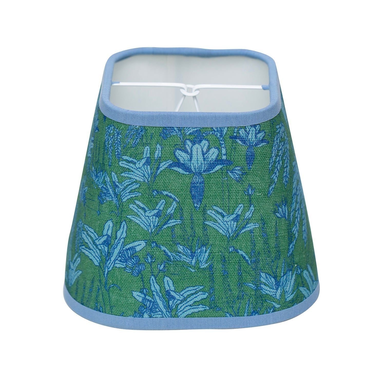 Tropicalia | Palm Green 6" Oblong Candle Clip Lampshade