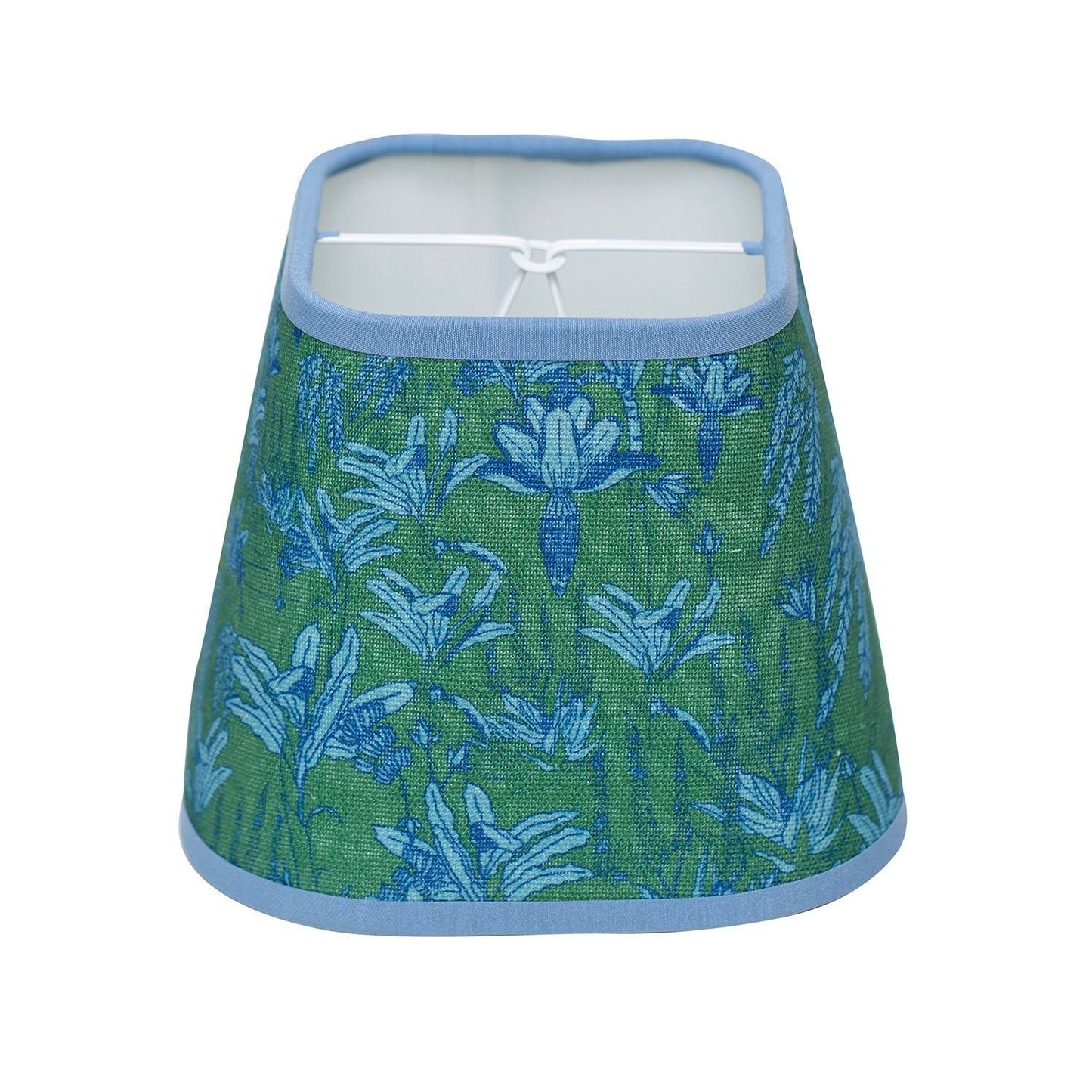 Tropicalia | Palm Green 6" Oblong Candle Clip Lampshade