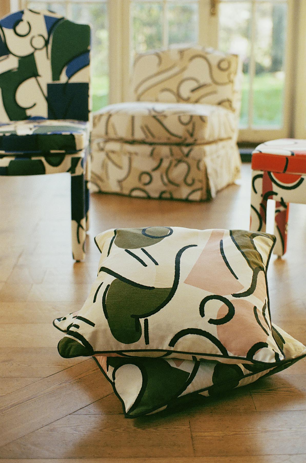 Orpha Cushion, Pesto-