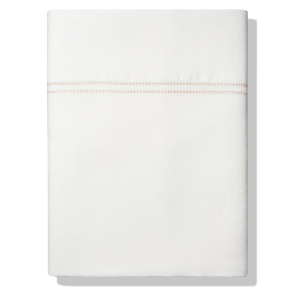 Top Sheet Hemstitch Coral