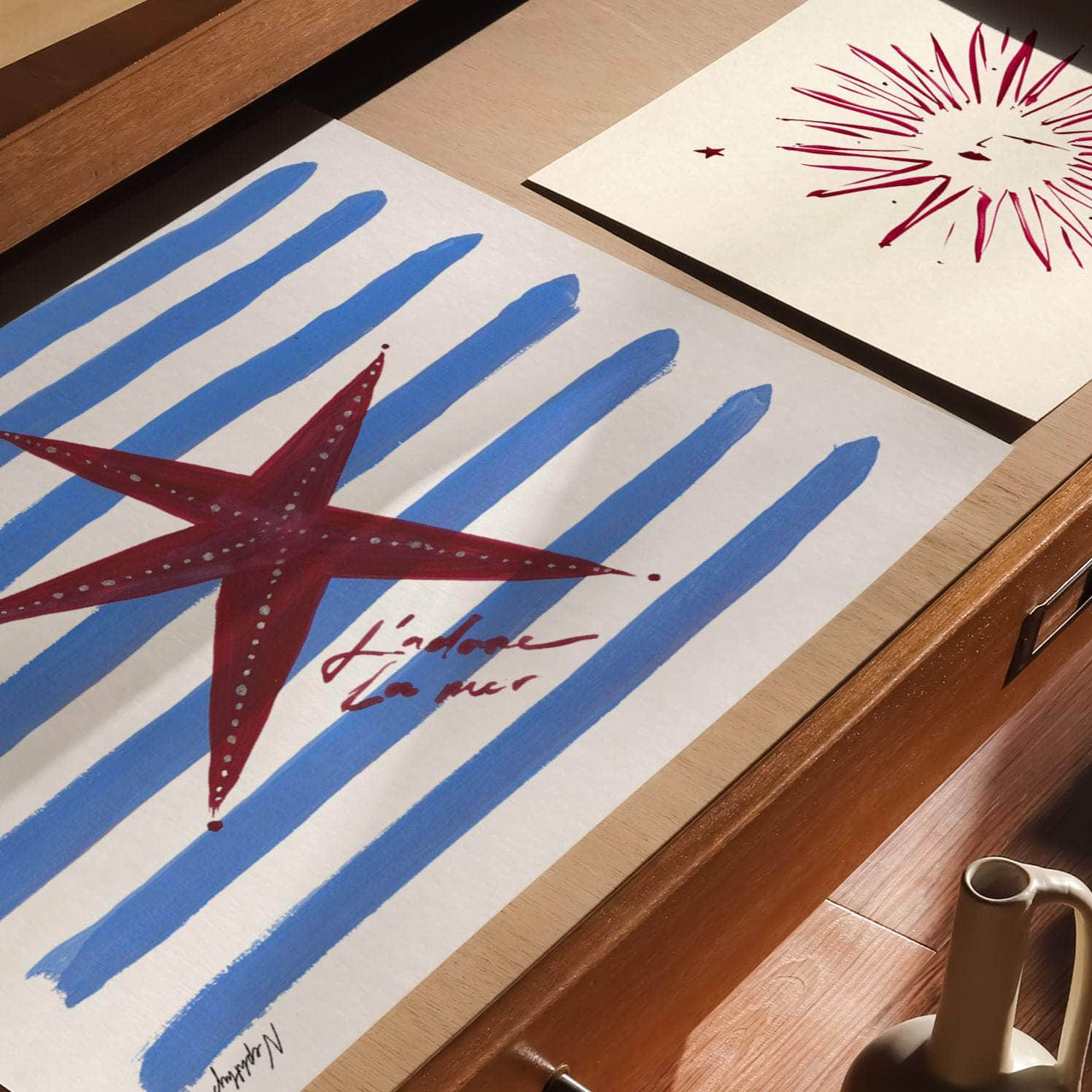 J'adore Starfish Print