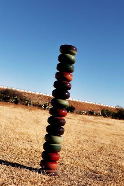 Burgundy Sculpture