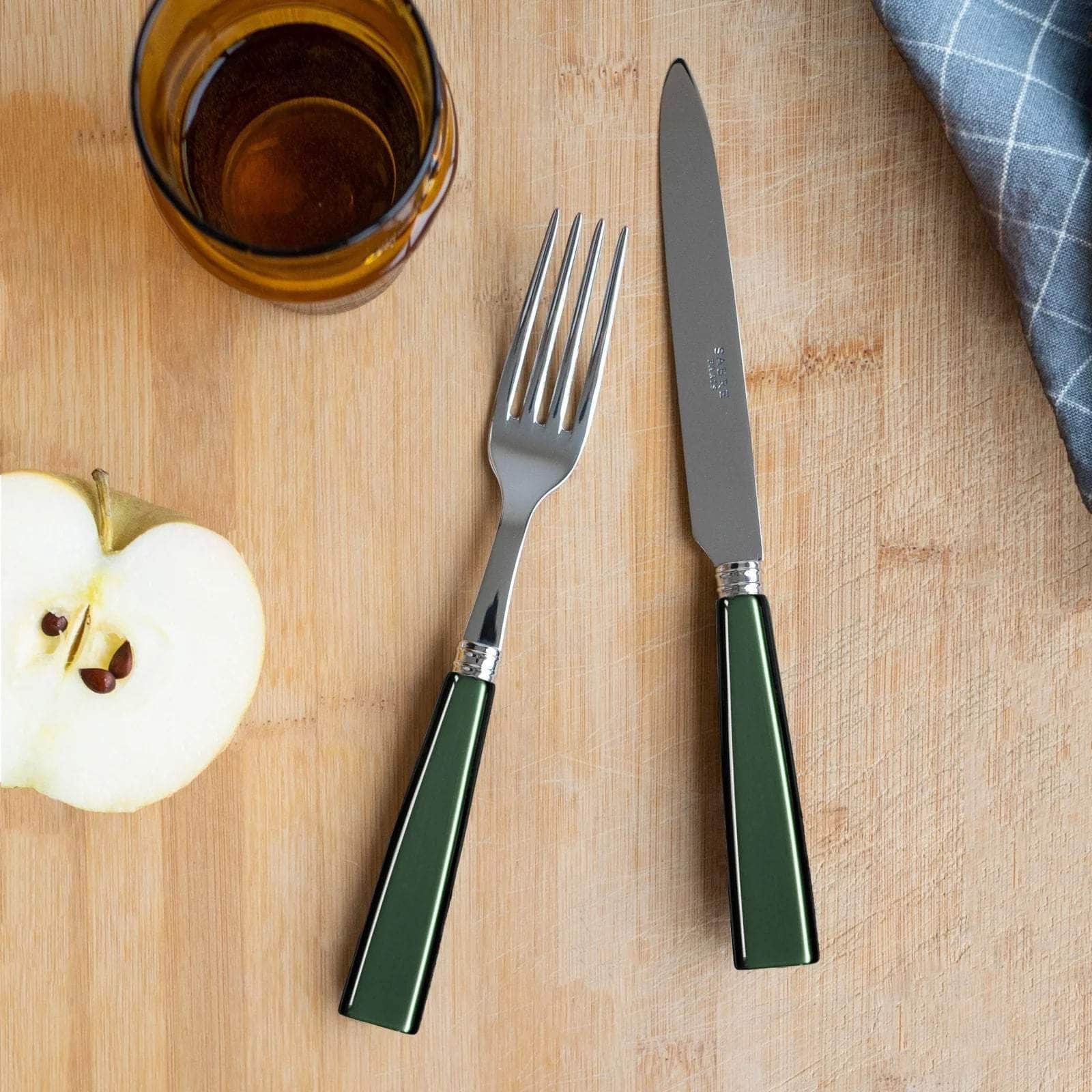 Icône 5 PC Cutlery Set, Dark Green