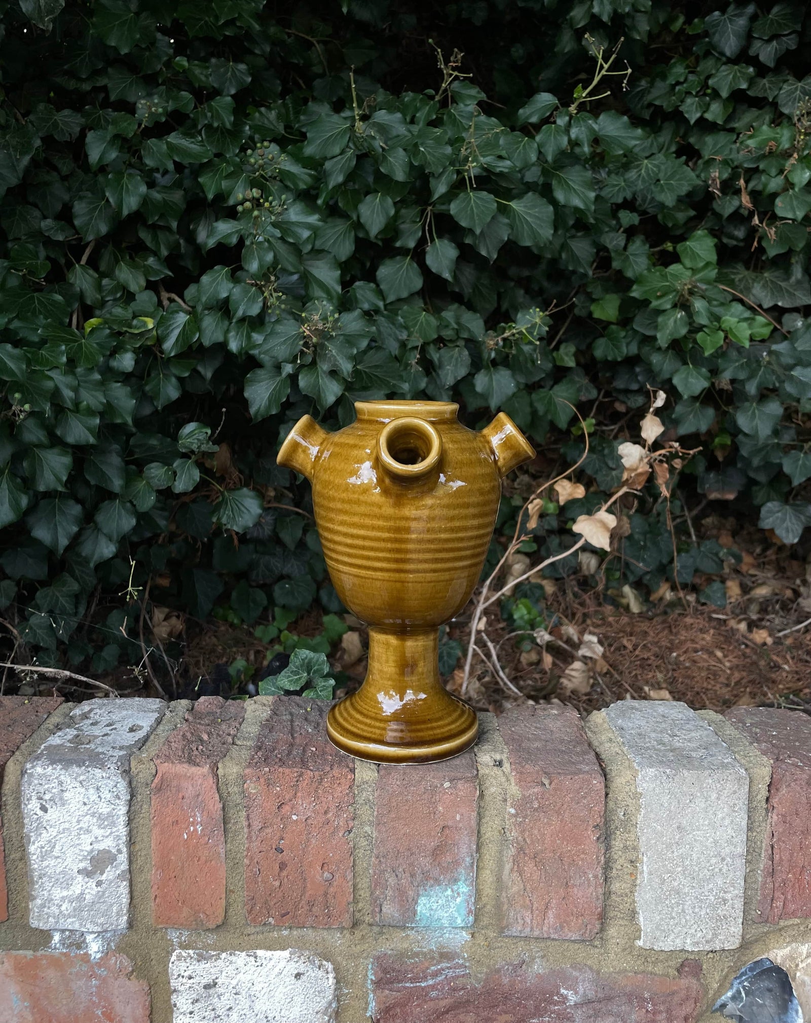 Stoneware Tulipiere - Honey Glaze
