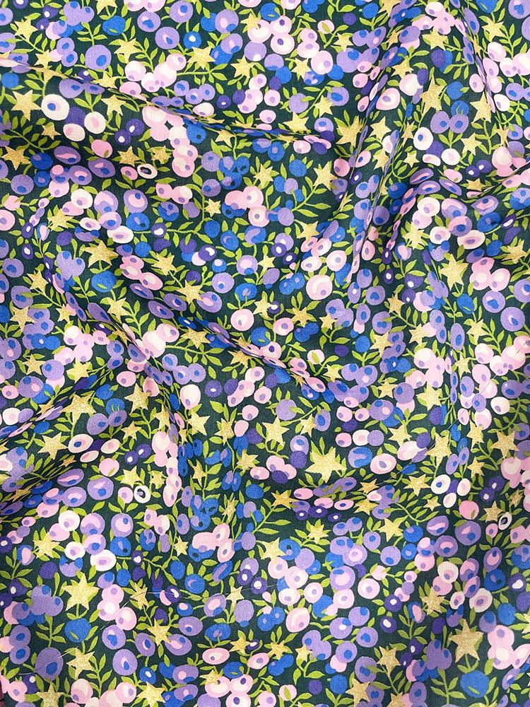 Christmas Stocking made with Liberty Fabric WILTSHIRE STAR