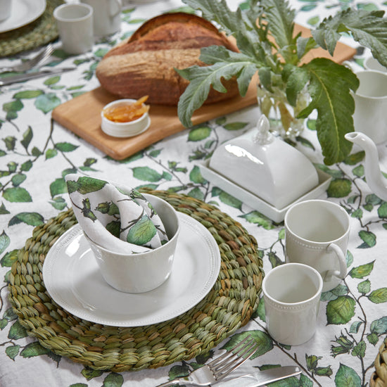 Cobnut Linen Tablecloth
