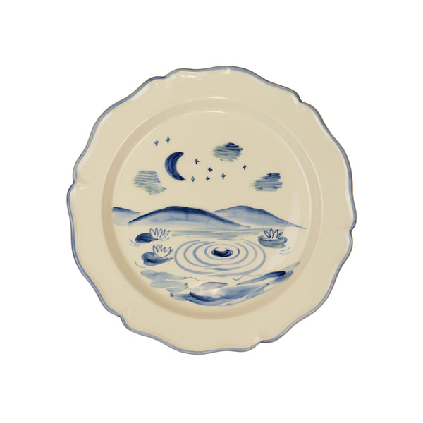 Night Pond Dinner Plate