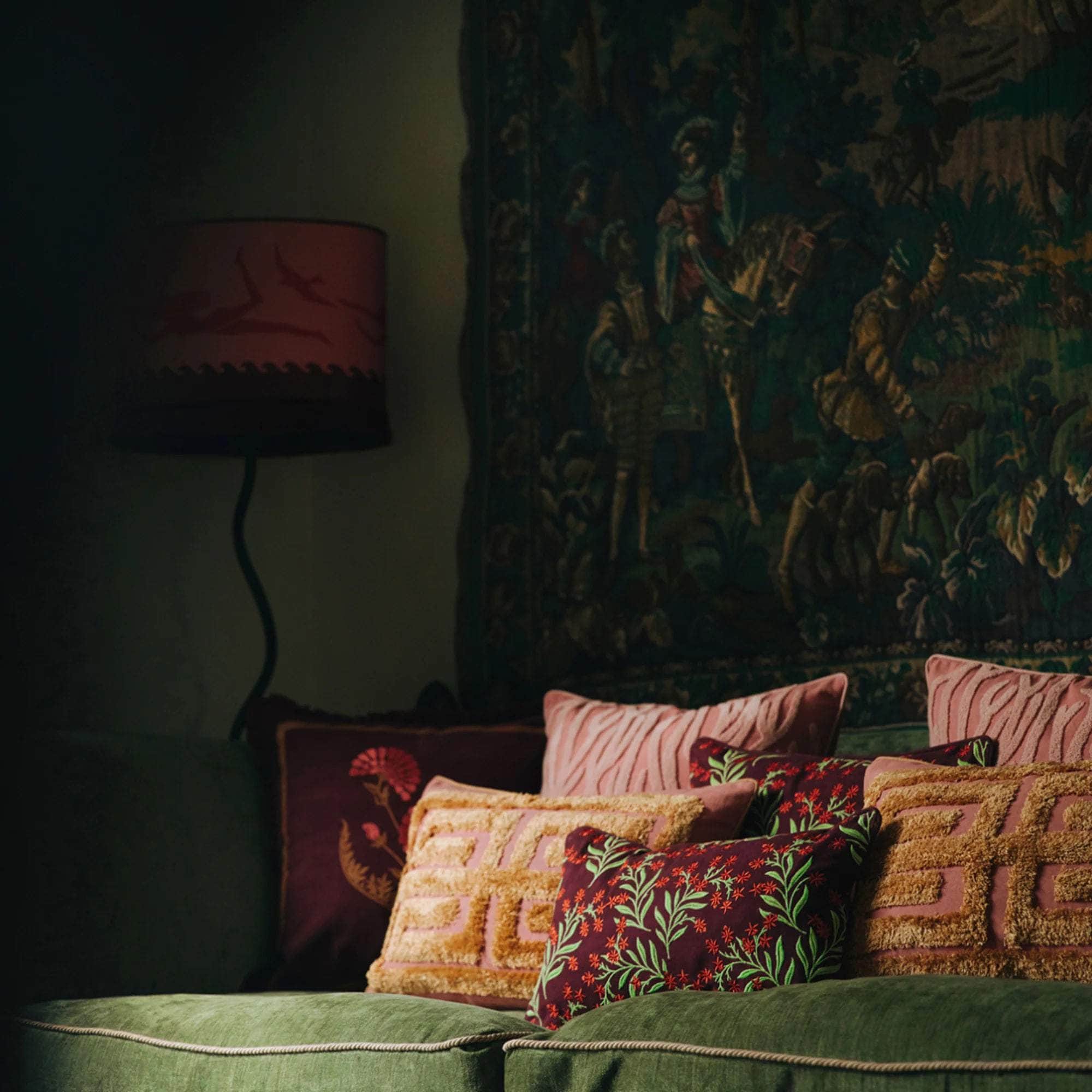 Cushion Lauren Blush & Rose