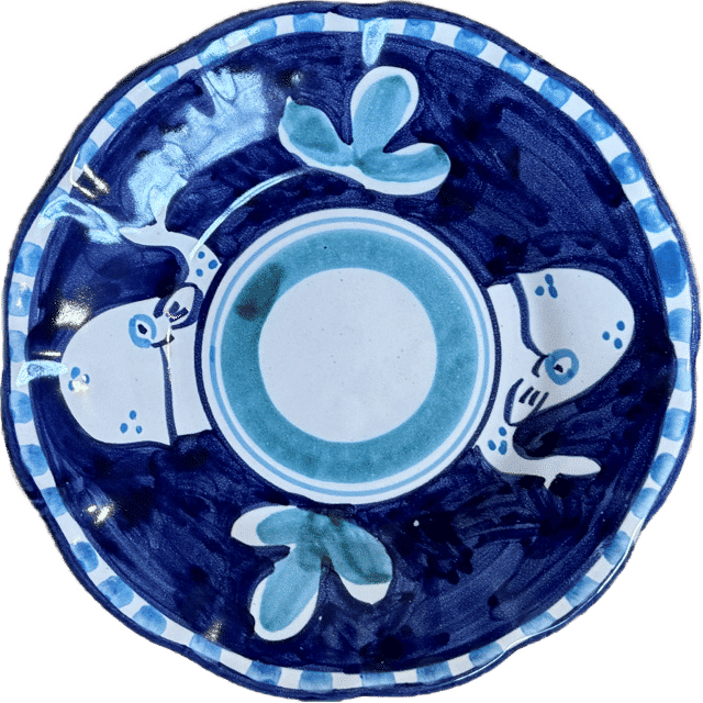 Amalfi Plate 16cm Whale