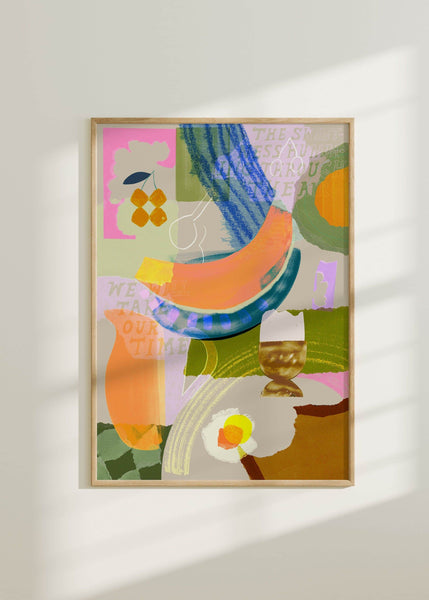 Slow Breakfast Print