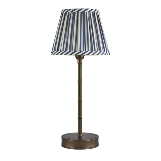 Bronze Bamboo Rechargeable Lamp Base - 30cm