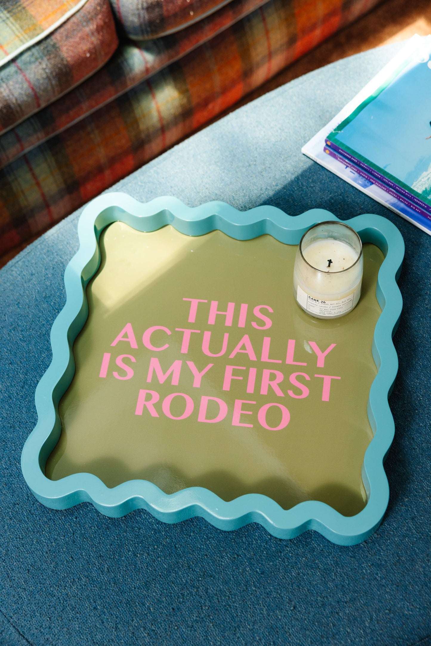 Rodeo Large  Lacquer Tray