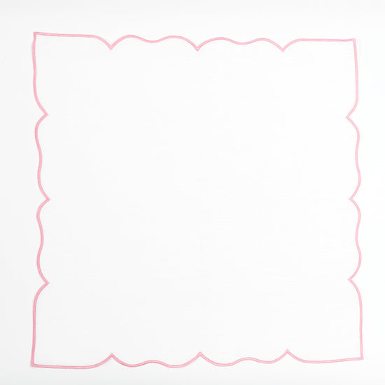 Pink Ava Linen Napkin (Set of 4)
